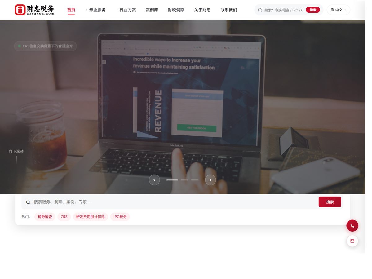 财忠税务 CAIZHONG TAX